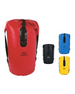 Highlander Troon Drybag Duffle Backpack 70L Rood Zwart