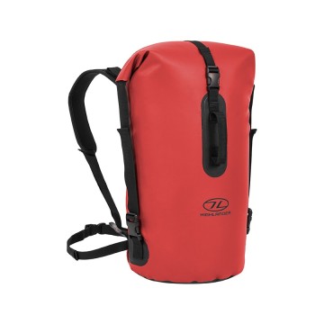 Highlander Troon Drybag Duffle/Rugzak 45L PVC-Rood
