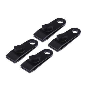 Gunmetal Grijs Locking Carabiners - 8mm Duo Pack