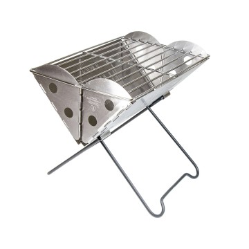 Uco - Mini Flatpack Grill - lichtgewicht outdoor survival BBQ en vuurkorf