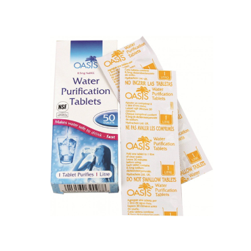 Oasis waterfilter tabletten