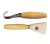 Morakniv Hook Knife 162 Double Edge met hoes