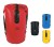 Highlander Troon Drybag Duffle Backpack 70L Rood Zwart