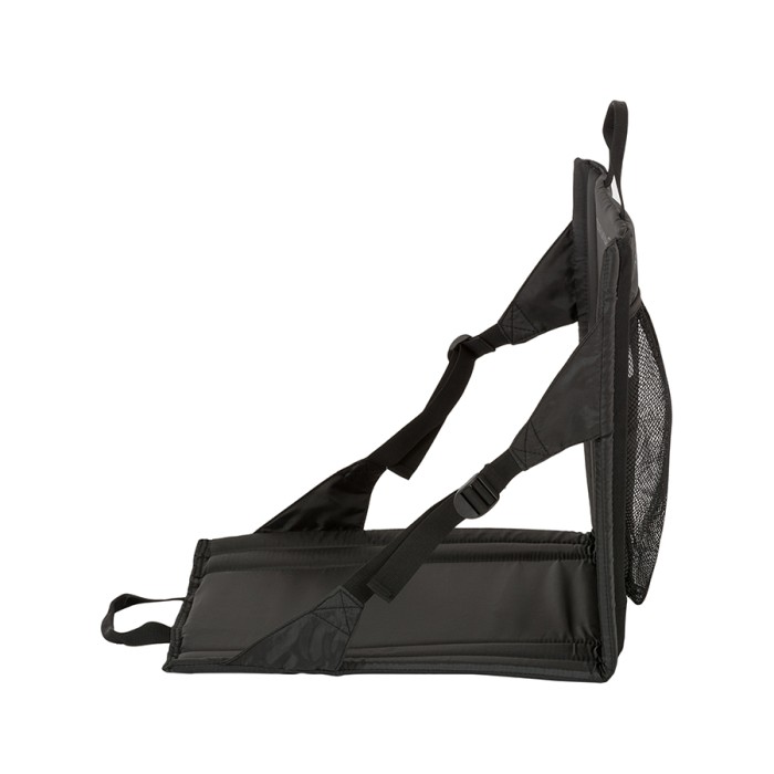 Asarly Bleacher Zitplaatsen met rugleuning en kussen, draagbaar stadion zitkussen, grotere maat opvouwbare outdoor zitmat voor kamperen, picknick, trekking, kaki kleur